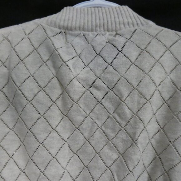 COSTA BLANCA | large | Beige Diamond Pattern Cardigan With Buttons - Picture 10 of 15